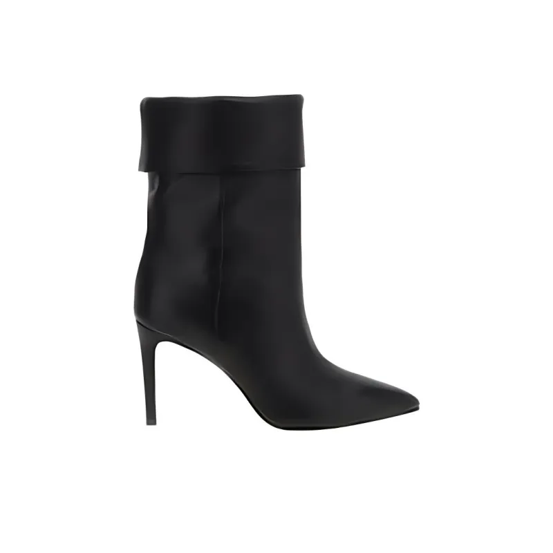 Paris Texas Reverse Ankle Boots Women's Black-1