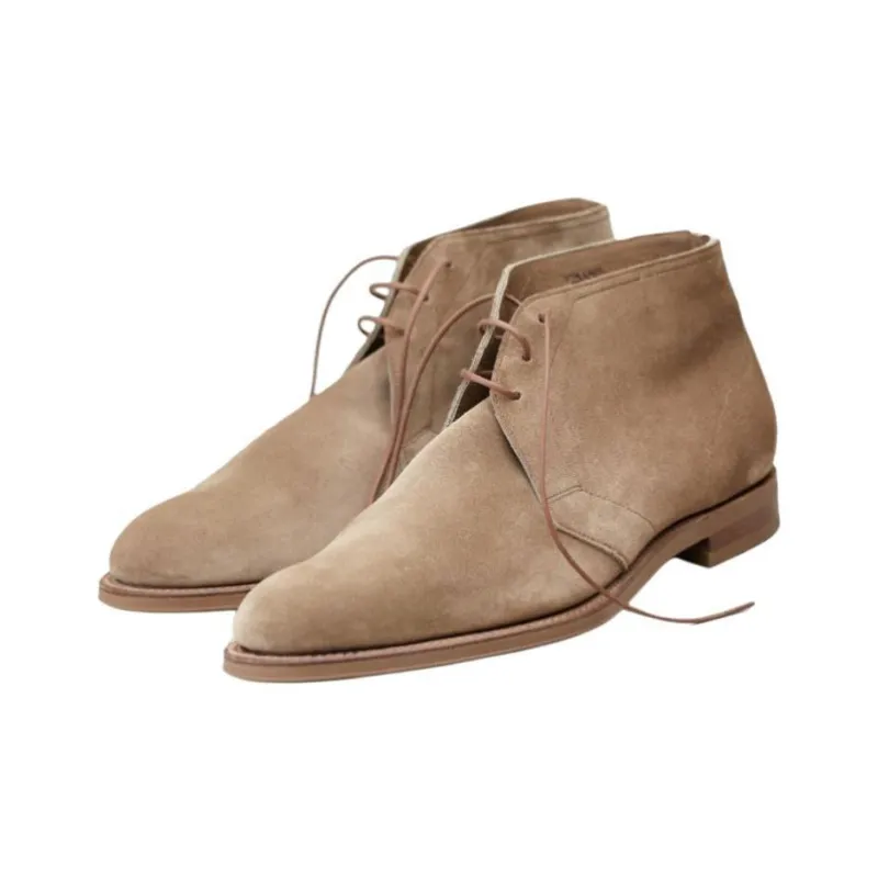 Edward Green Shanklin Ankle Boots Men's Light Brown-3