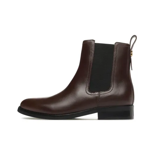 COACH Short Chelsea Boots Women's Brown