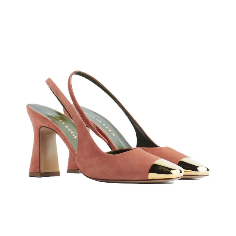 Maria Luca ELEONORA High Heels 9cm Women's Peach Pink-2
