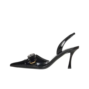 GIVENCHY Voyou Slim Heel High Heels 7.5cm Women's Black