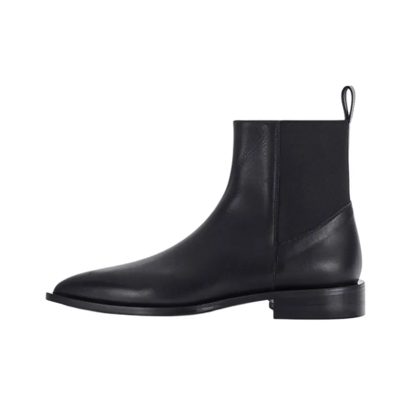 ATP Atelier Lauro Short Chelsea Boots Women's Black-0