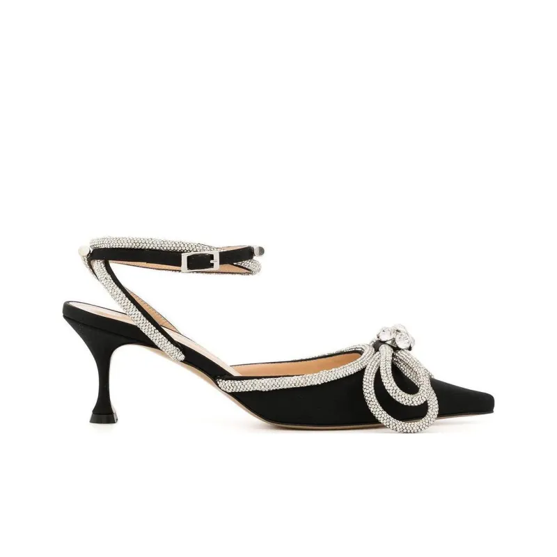 MACH & MACH Embellished Pointed-toe Pumps-1