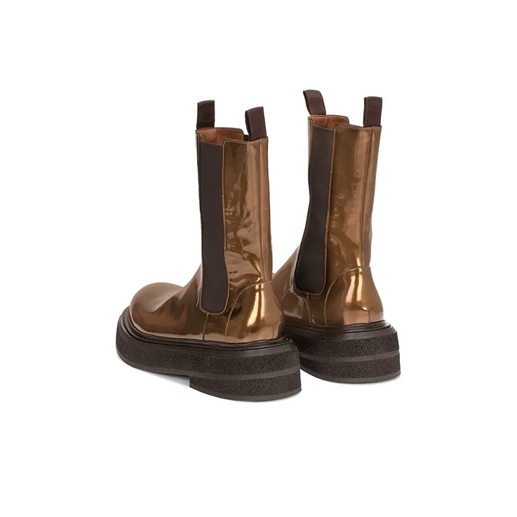 Marsèll Zuccone Chelsea Boots Men's Bronze-3