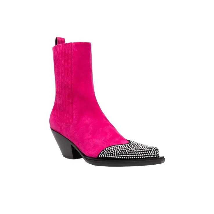 Alexandre Vauthier Ankle Boots Women's Fuchsia-2