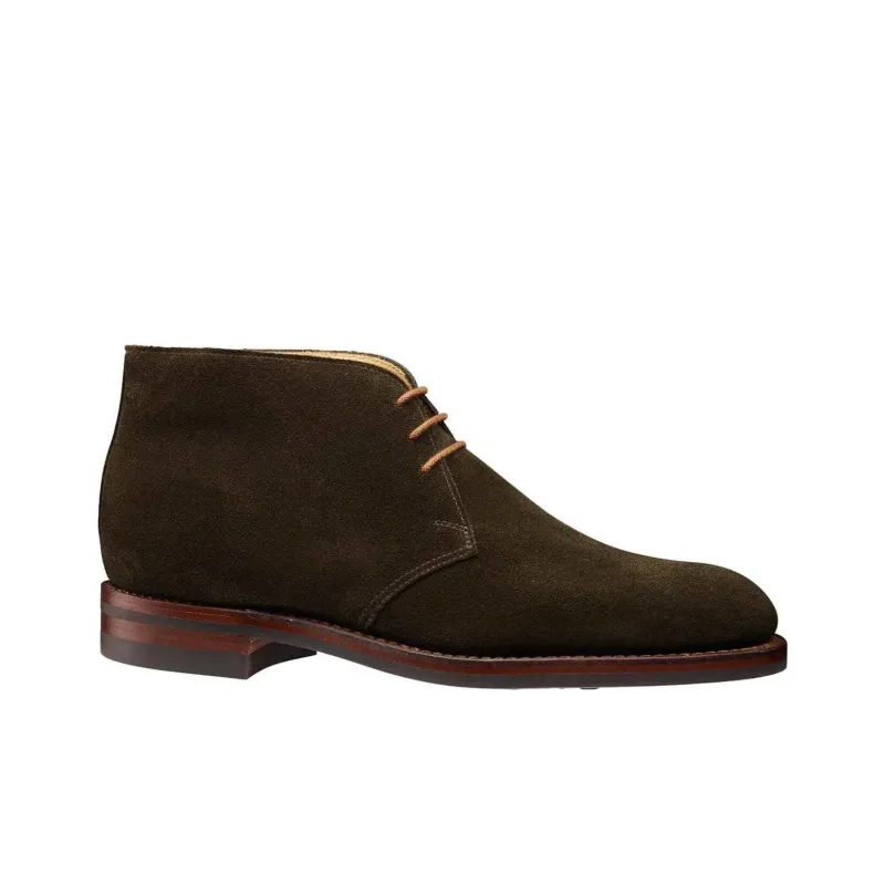 CROCKETT & JONES Chiltern Ankle Boots Men's Green-1