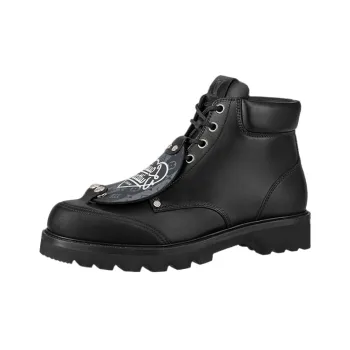 LOUIS VUITTON X Nigo Oberkampf Ankle Boots 'Black'