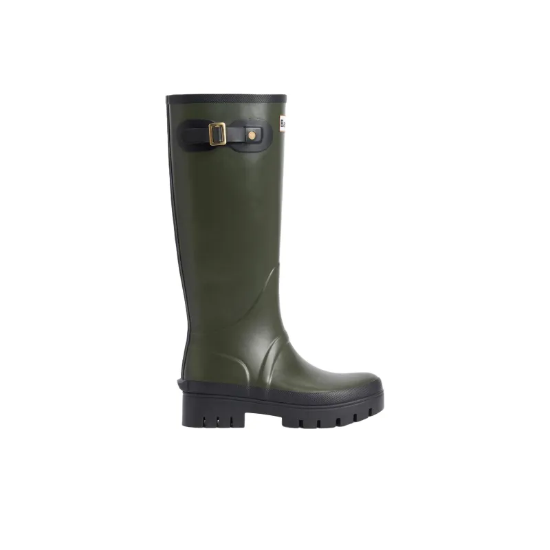 BARBOUR Snowdon Rain Boots 4cm Women's Jasper-1