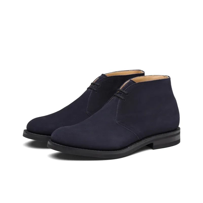CHURCH'S Desert Ankle Boots Men's Blue-2