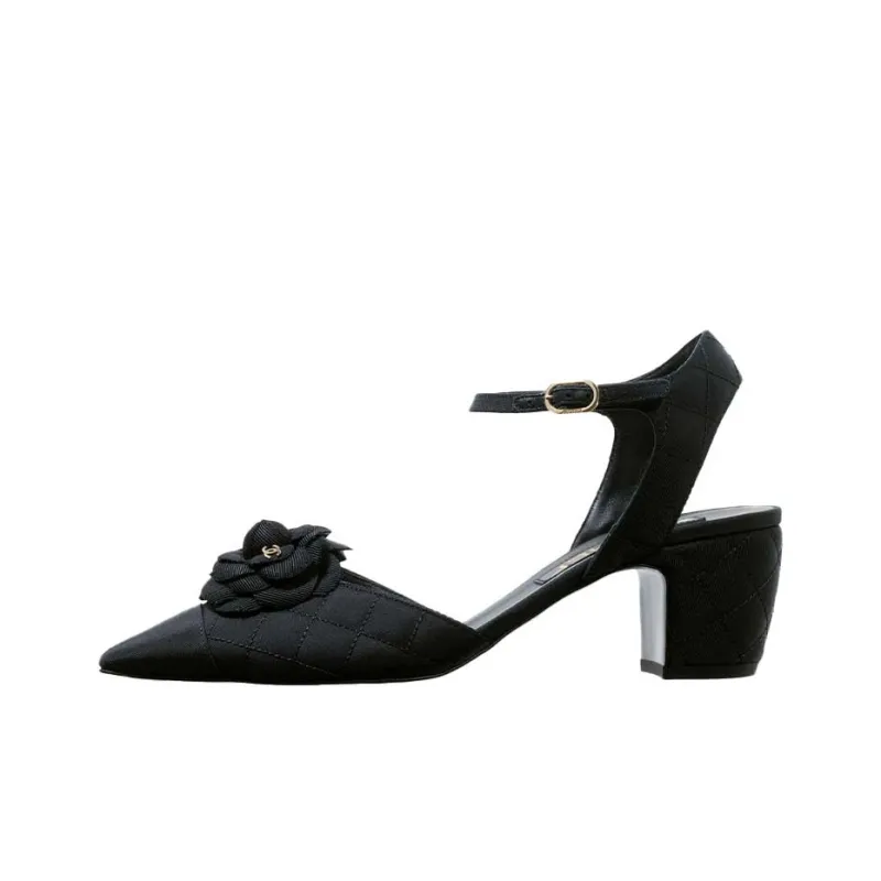 CHANEL High Heels Women's Black-0