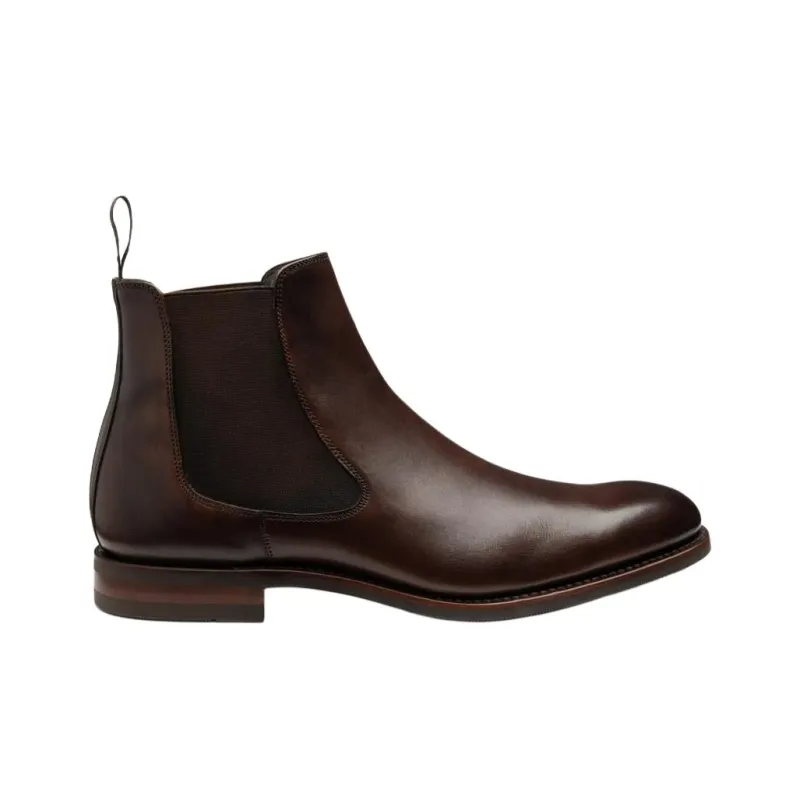 LOAKE Wareing Short Chelsea Boots Men's Dark Brown-1