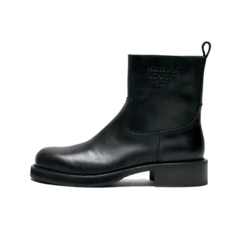 Acne Studios Logo debossed Leather Boots