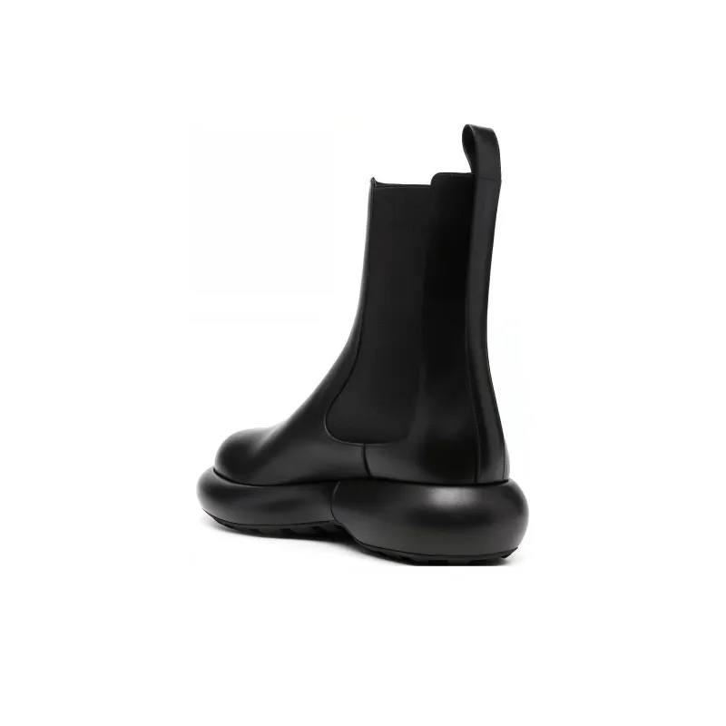 JIL SANDER Short Chelsea Boots Women's Black-3