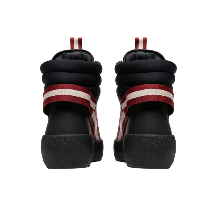 BALLY Clyde Thermal Short Snow Boots Men's Black-4