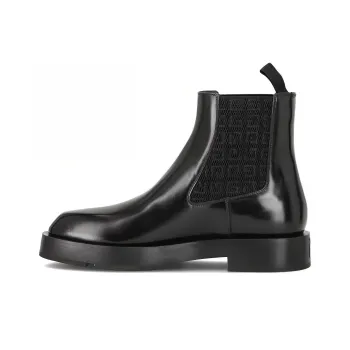 GIVENCHY Short Chelsea Boots Men's Black