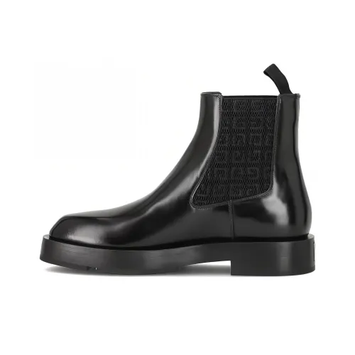 GIVENCHY Short Chelsea Boots Men's Black