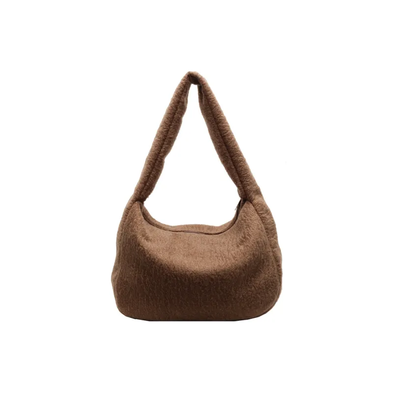 SUN ERATH&U Woolen Shoulder Bag Women's Multicolor-12