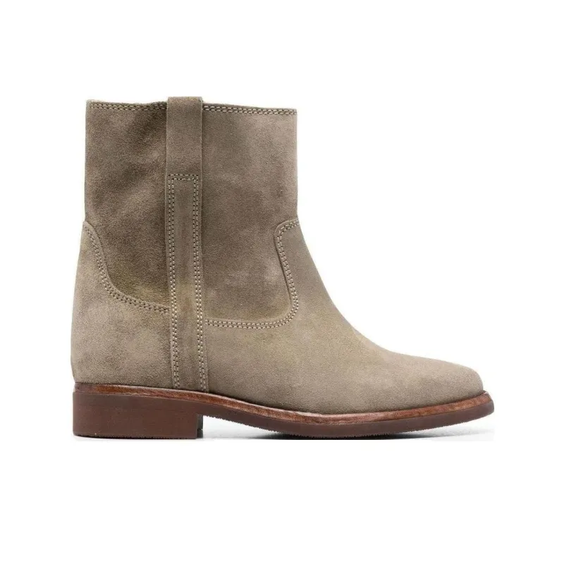 ISABEL MARANT Susee Suede Ankle Boots-1