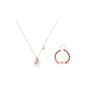 Long Fu Chalcedony Necklaces Women's