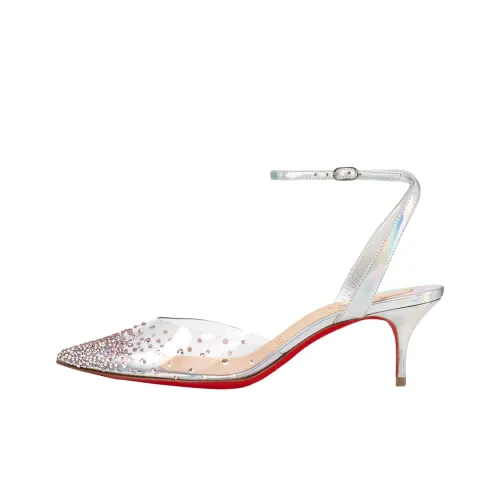 CL Slim Heel Stylish Sandal Women's Silver