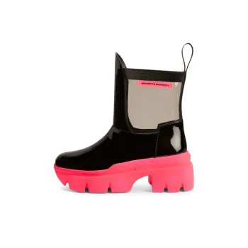Giuseppe Zanotti Apocalypse Riot Logo patch Boots
