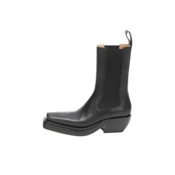 Bottega Veneta Short Chelsea Boots Women's Black
