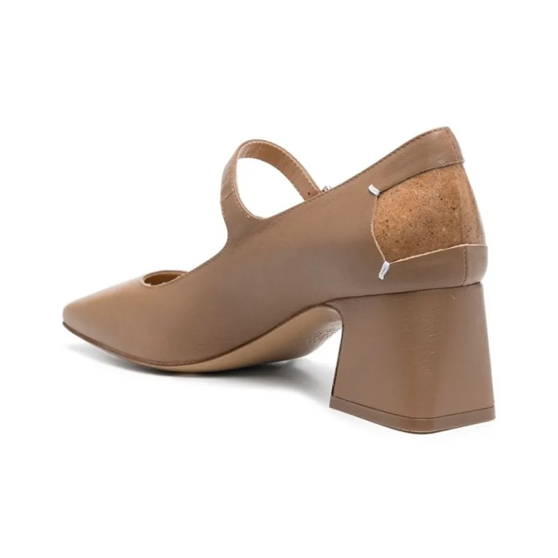 Maison Margiela Décortiqué 60mm Mary-Jane Pumps-3