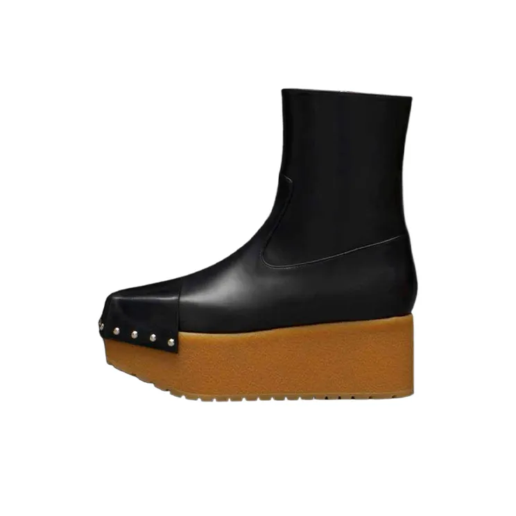 Moncler Ankle Boots Women's Black-0