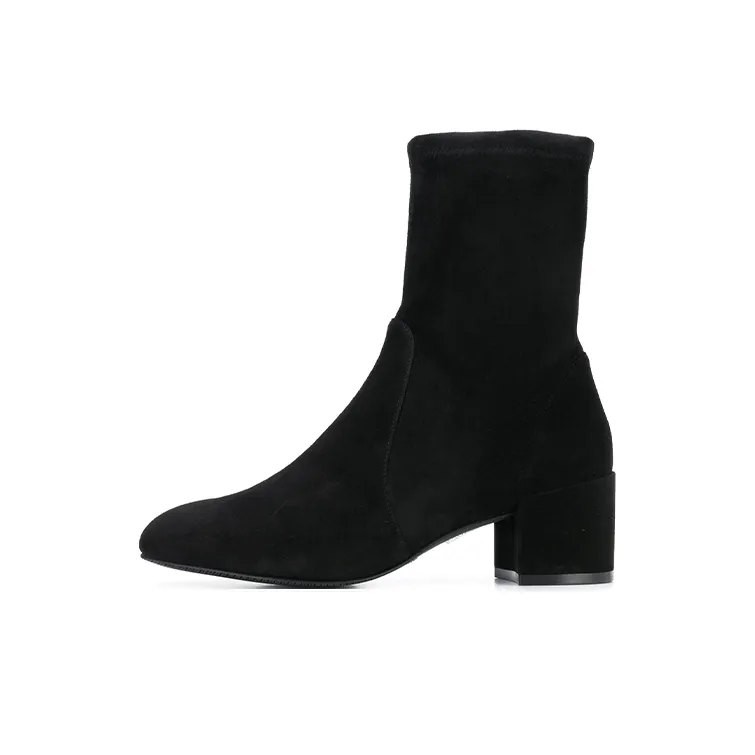 Stuart Weitzman/SW Odetta Ankle Boots Women's Black-0