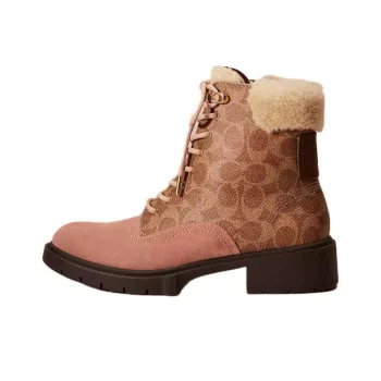 COACH Lorimer Ankle Boots Women's Tan