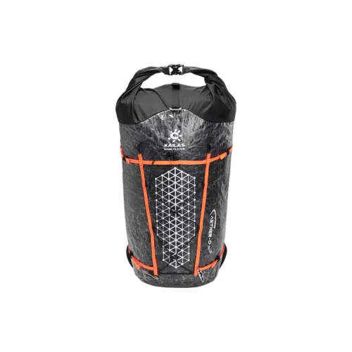 KAILAS Polyester Strap backpack Regular Unisex White & Purple & Black & Orange