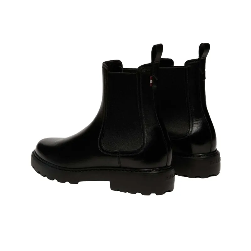 BALLY Gusto Short Chelsea Boots Men's Black-3