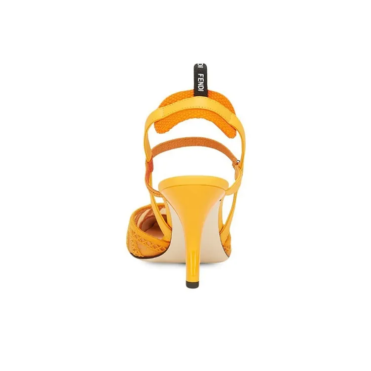 FENDI High Heels Women's Yellow-4