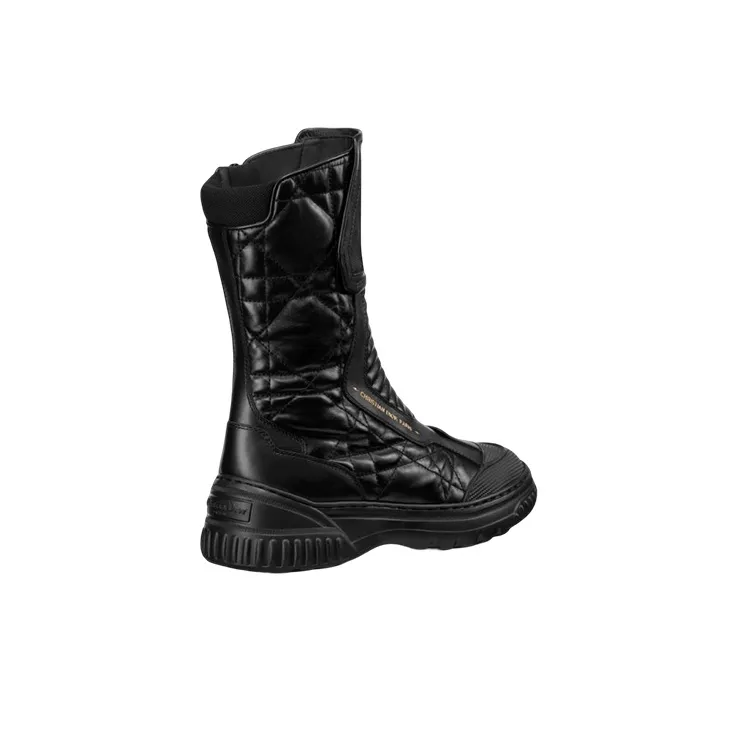DIOR D Leader Ankle Boots Women's Black-2