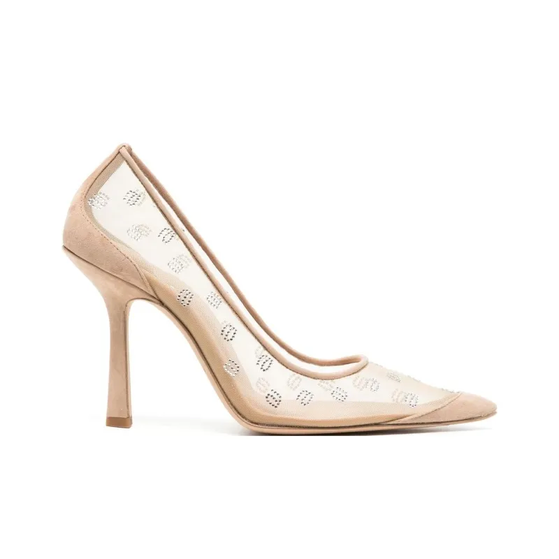 Alexander Wang All Over Motif Embellished Pumps-1
