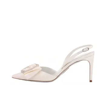 René Caovilla 80mm Bow-detail Leather Sandals