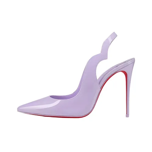 CL Slim Heel High Heels Women's Purple