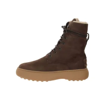 TOD'S Stud Embellished Lace Up Boots Women's
