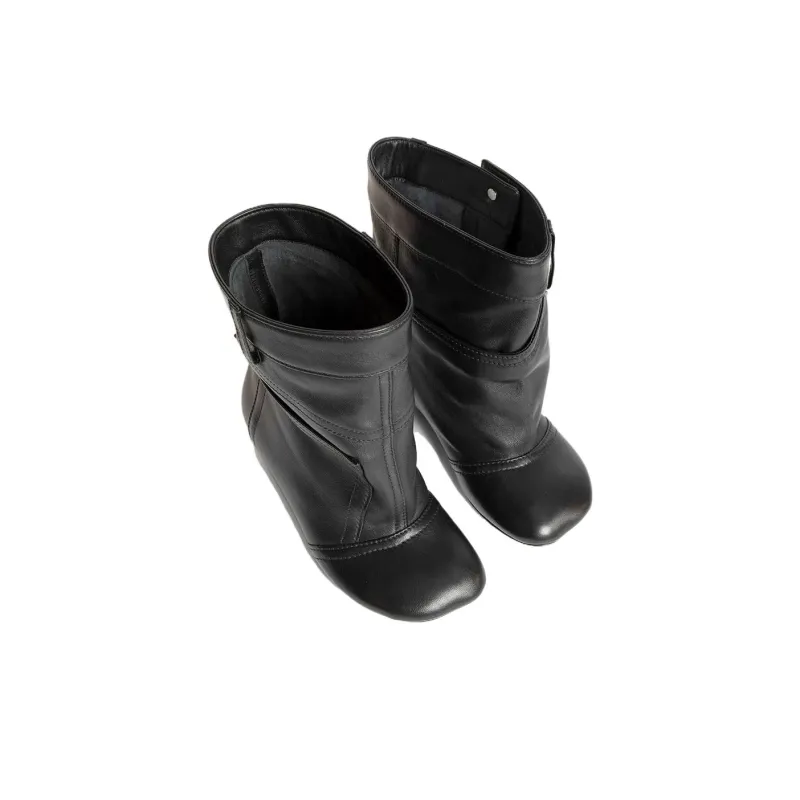LOEWE Toy Ankle Boots 1cm Women's Black-3