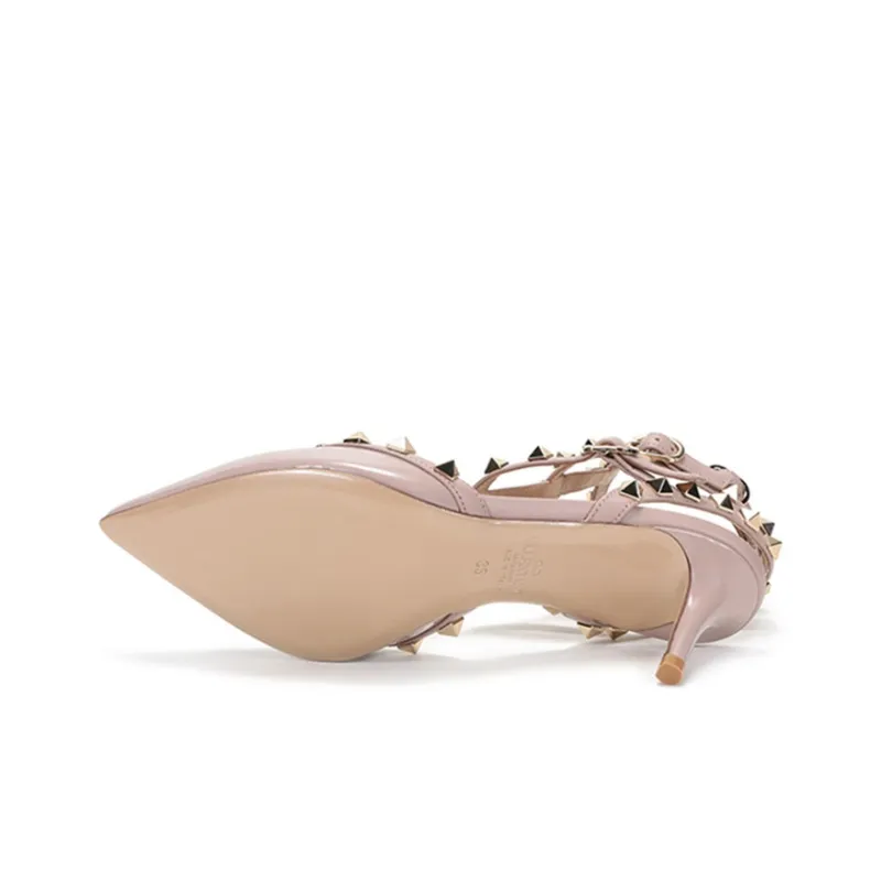 Valentino Garavani Rockstud 65mm Caged Pumps-5