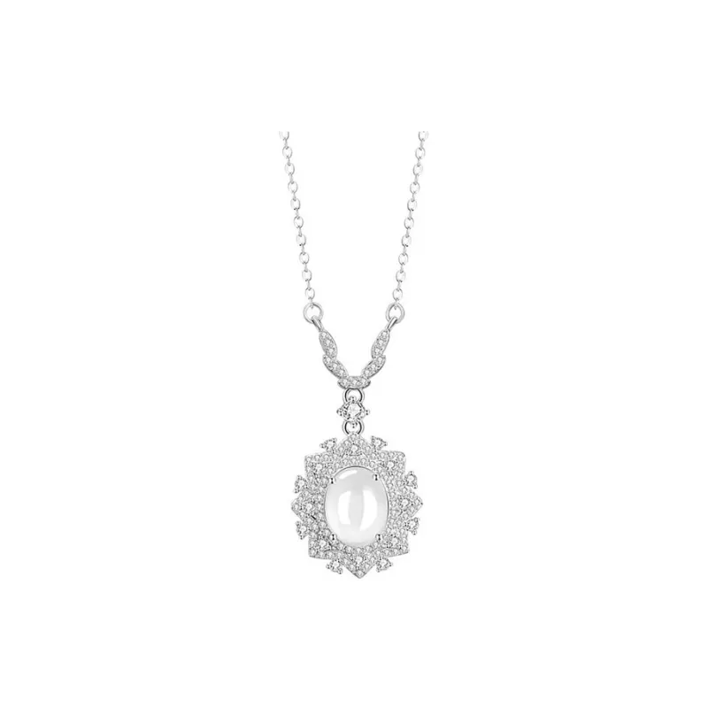 CARAT'S DIARY S925 Silver Necklaces Women's-0