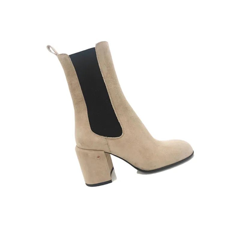 Laurence Dacade Short Chelsea Boots 8cm Women's Umber-2