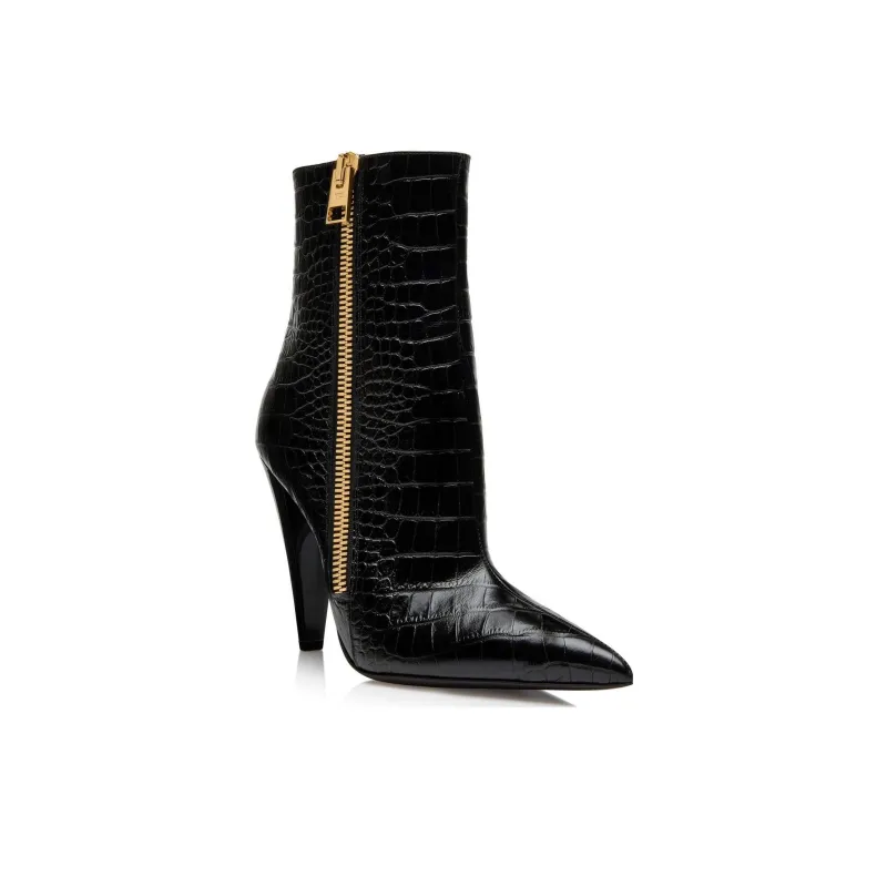 TOM FORD Ankle Boots 10.5cm Women's Black-2