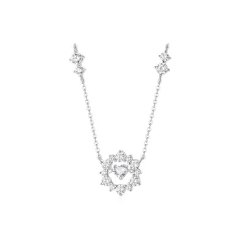 KADER 925 Sterling Silver Necklaces Women's Silver Christmas And New Year's Gift