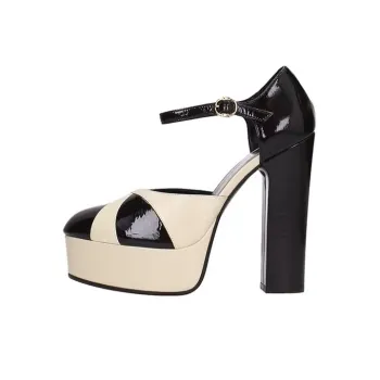 CELINE High Heels Women's Black White