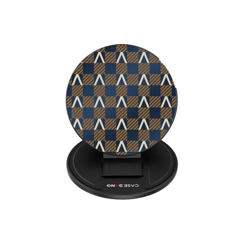 CASEBANG Plaid Collection Detachable Magnetic Phone Stand Compatibility With All Collection Cell Phones Magnetic-3