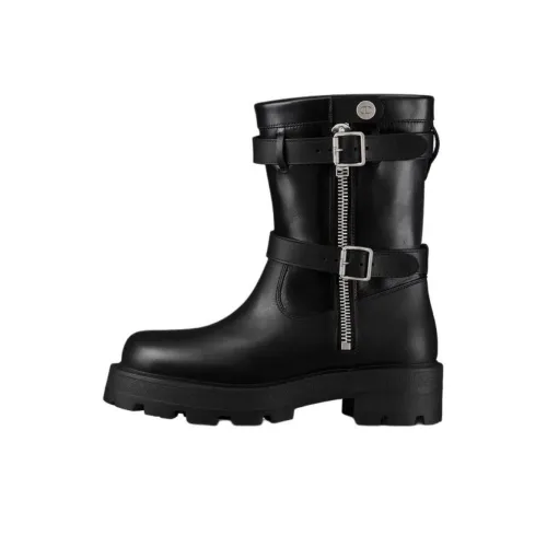 DIOR D Major Ankle Boots 4.5cm Women's Black