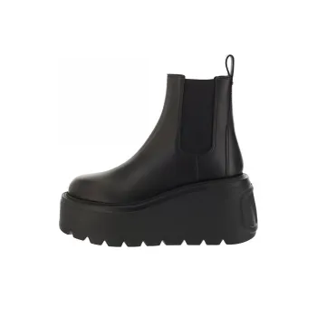 Valentino Women's Chunky Sole Ankle Platform Boot 'Black'