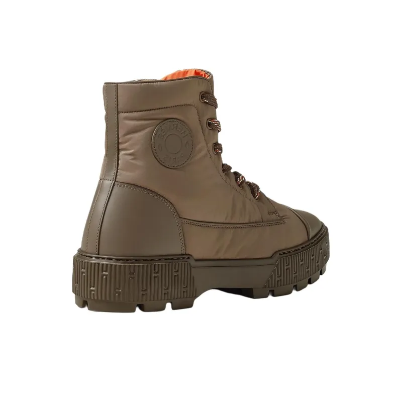 HERMES Fresh Ankle Boots Men's Army Green-5