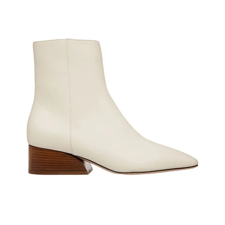 BALLY Glenda Ankle Boots Women's Beige-1